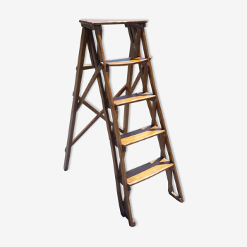 wooden stepladder