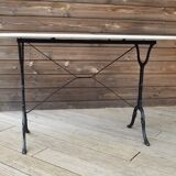 Marble tray bistro table