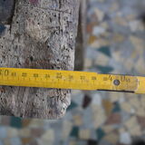 Ancient wooden workbench