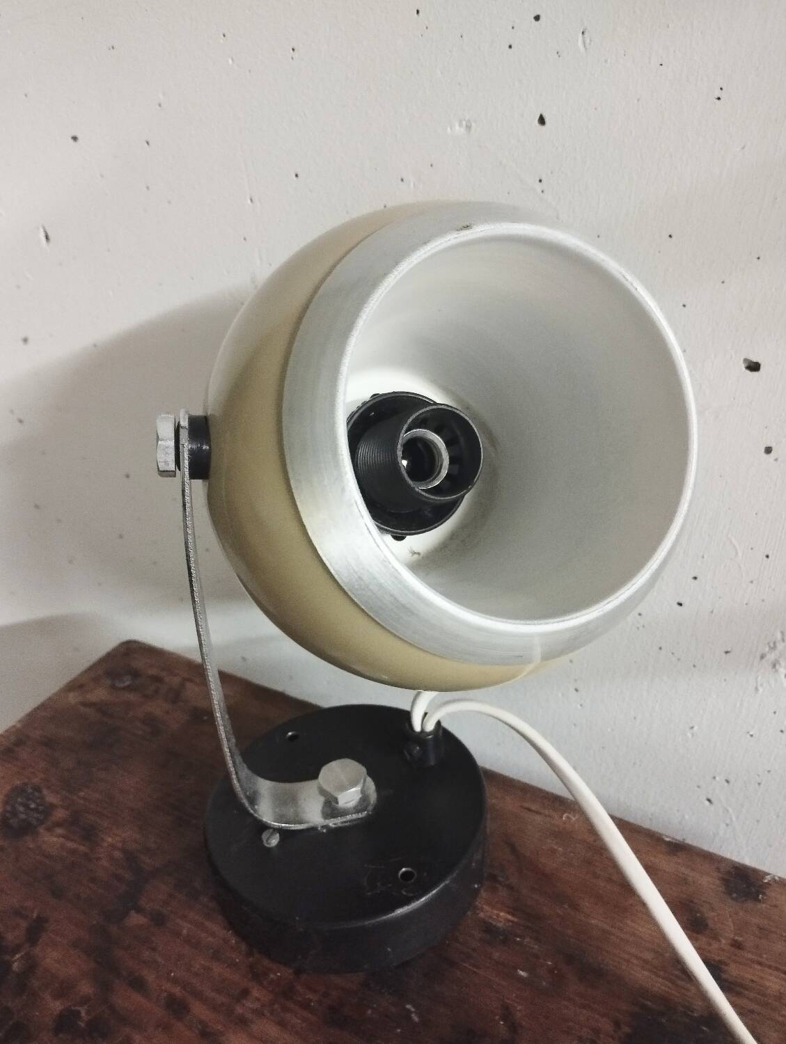 Vintage eye ball wall lamp
