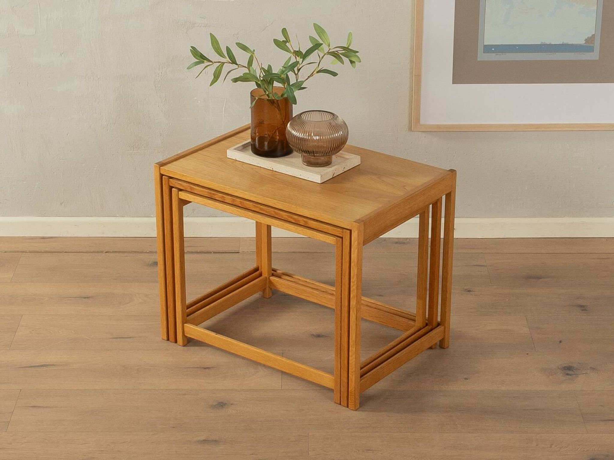 1960s nesting tables by Kurt Østervig for K.P. Møbler