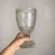 Large Médicis vase in crystal 23.5 cm