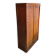 Filing cabinet with curtains