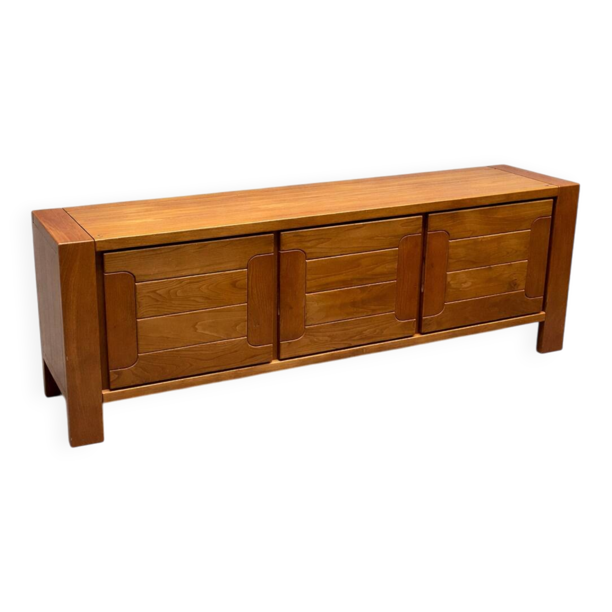 Enfilade in solid oak – Atelier Chauvin – 1960s/70s