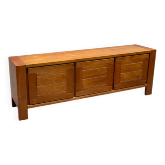 Enfilade in solid oak – Atelier Chauvin – 1960s/70s