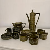 Coffee/tea service "Totem" Portmeirion – Susan Williams-Ellis – Green O