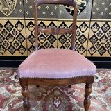 Set of 4 Napoleon III chairs with Jacob mahogany legs