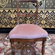 Set of 4 Napoleon III chairs with Jacob mahogany legs