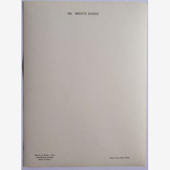 Original photograph "Brigitte Bardot" 1958