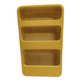 Wall-mounted plastic wall shelf