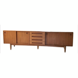Vintage Scandinavian sideboard, teak sideboard from the 60s, 70s