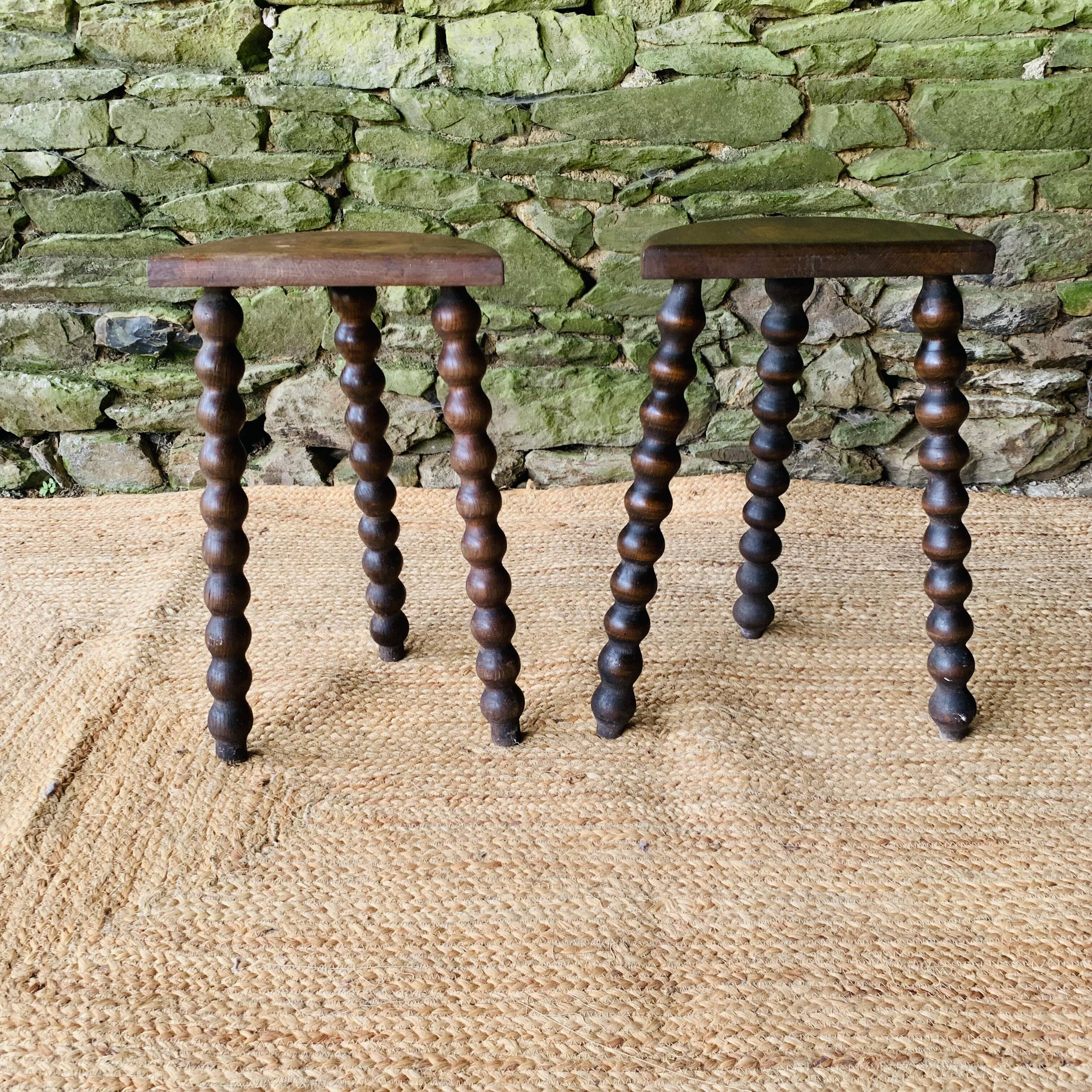 Pair of vintage stools