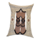 Handmade wall tapestry – brown/black organic pattern