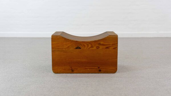 Tabouret Palle en pin, Suède, années 70