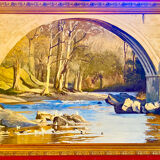 Peinture à l'huile originale – Pont du Diable, Kirkby Lonsdale (2000) – Booth