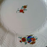 Suite of 4 sarreguemines plates
