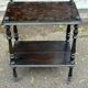 Vintage Napoleon III shelf from the 18th century in turned solid wood.