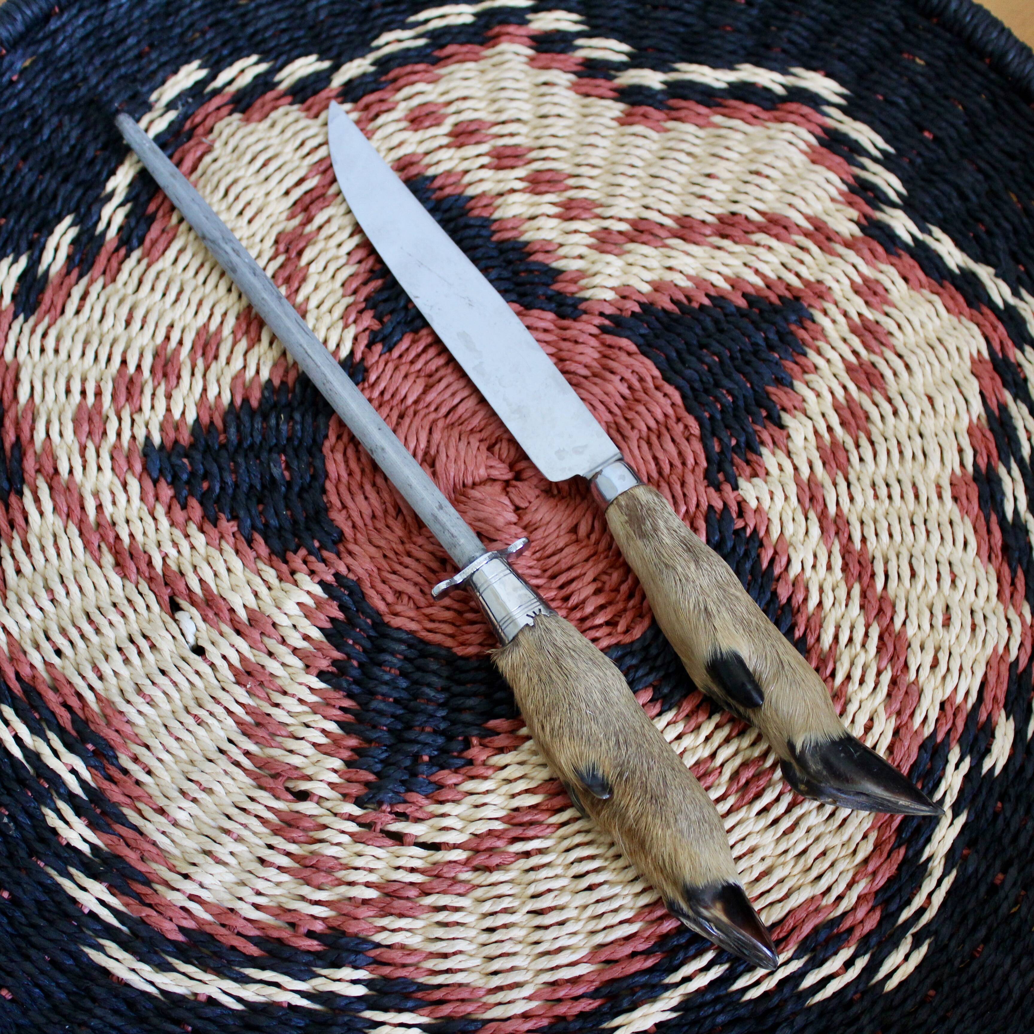 Vintage knife set