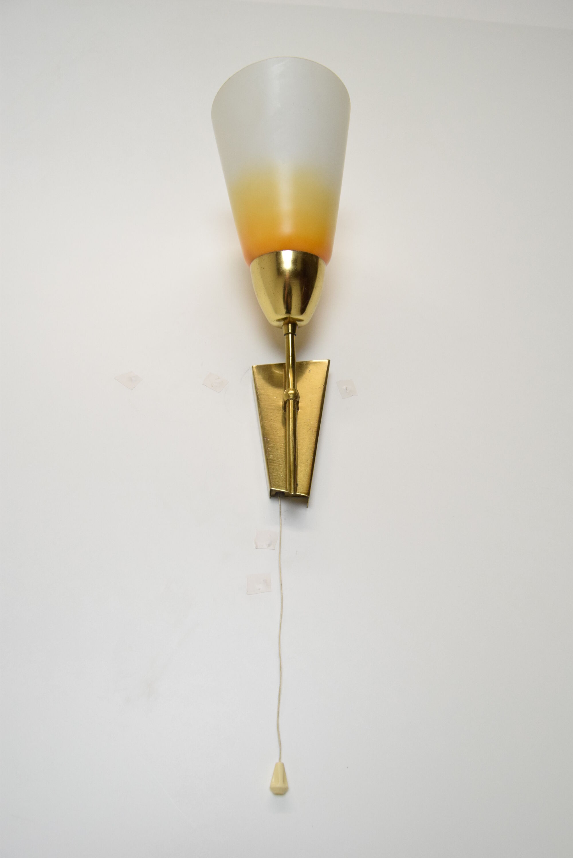 Mid-century wall lamp Kamenicky Senov, 1960