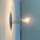 Vintage minimalist wall lamps or ceiling lights from the German space age by Rzb, set of 4.