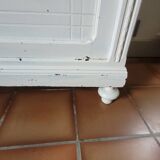 Armoire parisienne bonnetière vitrée