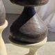 Pawn Brown - Stool, side table in the shape of a brown pawn.