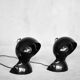 Vintage Modern Black Dalù Table Lamp by Vico Magistretti for Artemide, 1960