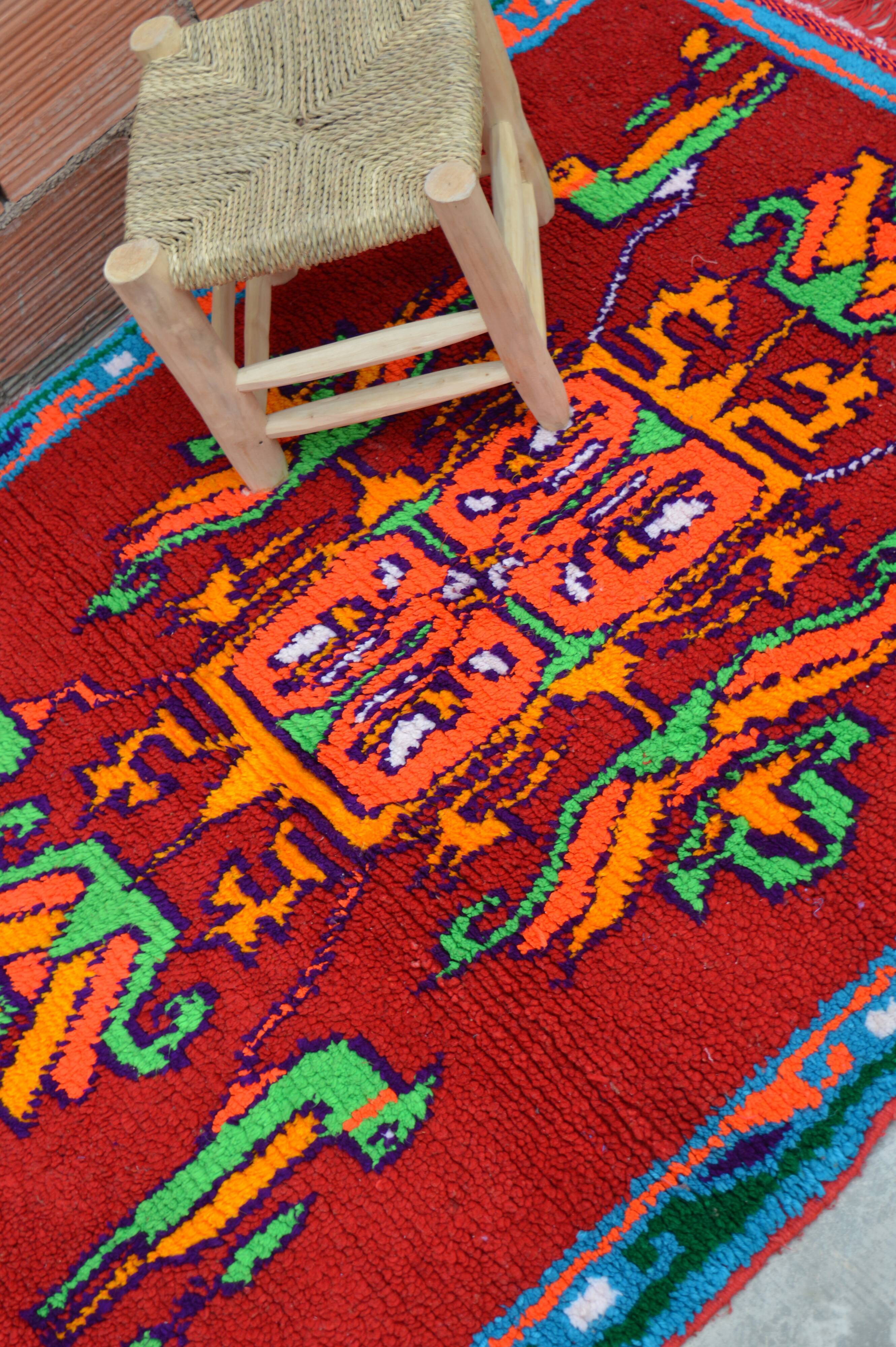 Moroccan berber carpet 169x116cm