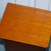 Vintage Cherry Nightstands, France, Set of 2