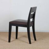 Archipel chair in leather by Christian Liaigre, 1994