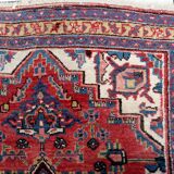 Tapis Hamadan vintage fait main en laine – 92 x 132 cm - 1C1040