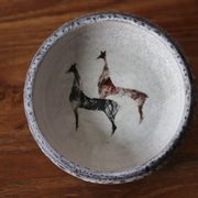 Coupelle girafes en céramique