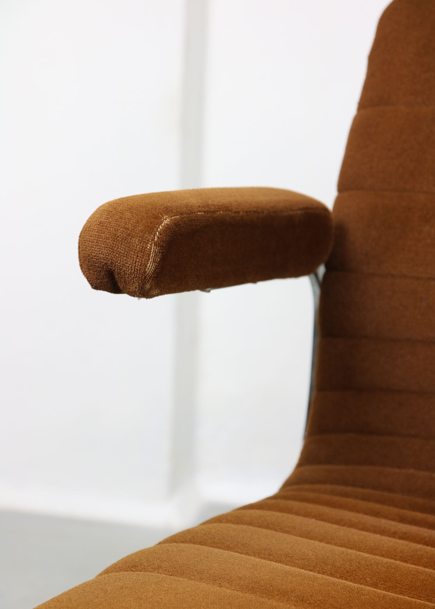 Chaise de direction vintage soft pad, années 80
