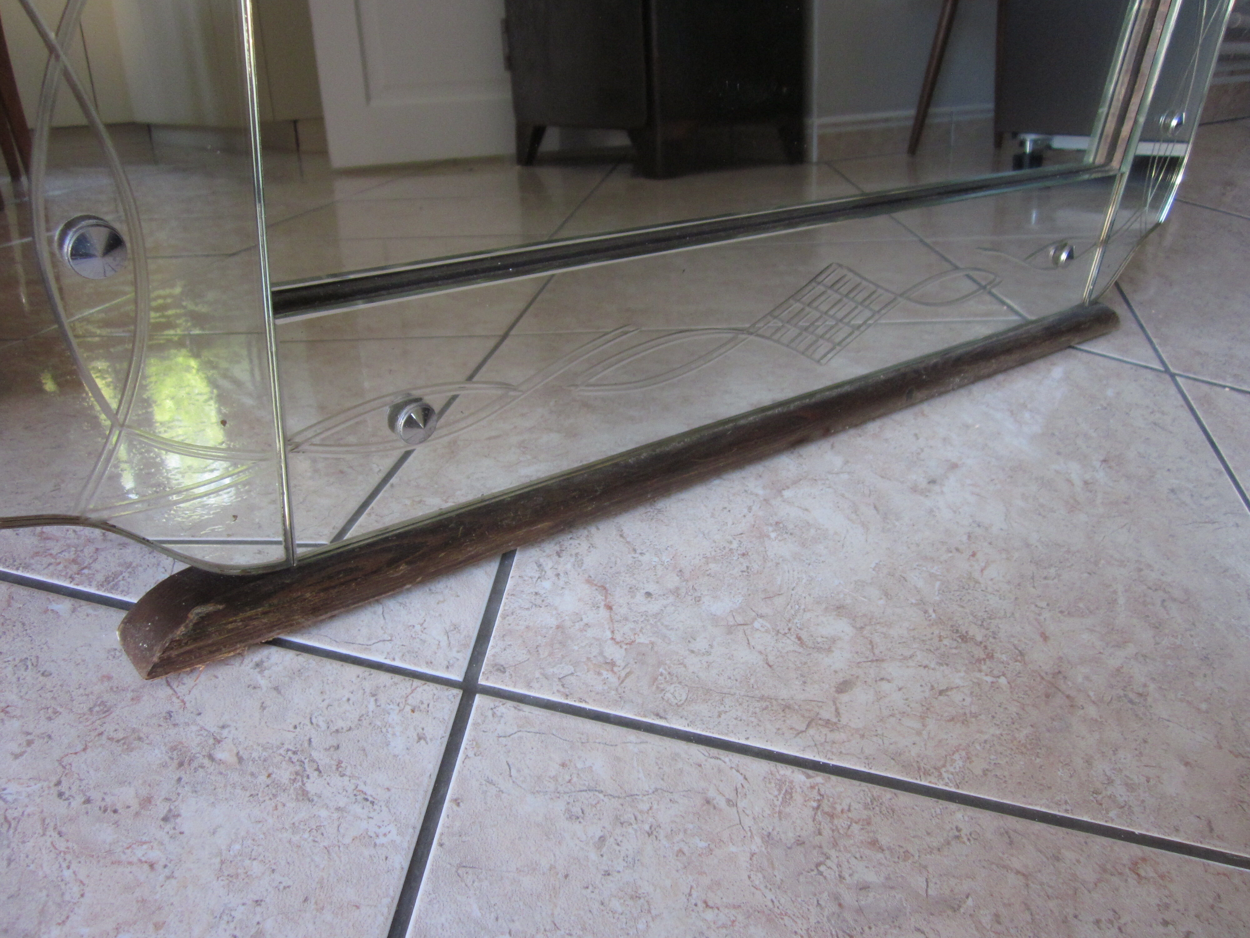 Miroir des années 50 - 102x78cm