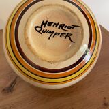 Henriot Quimper ball vase