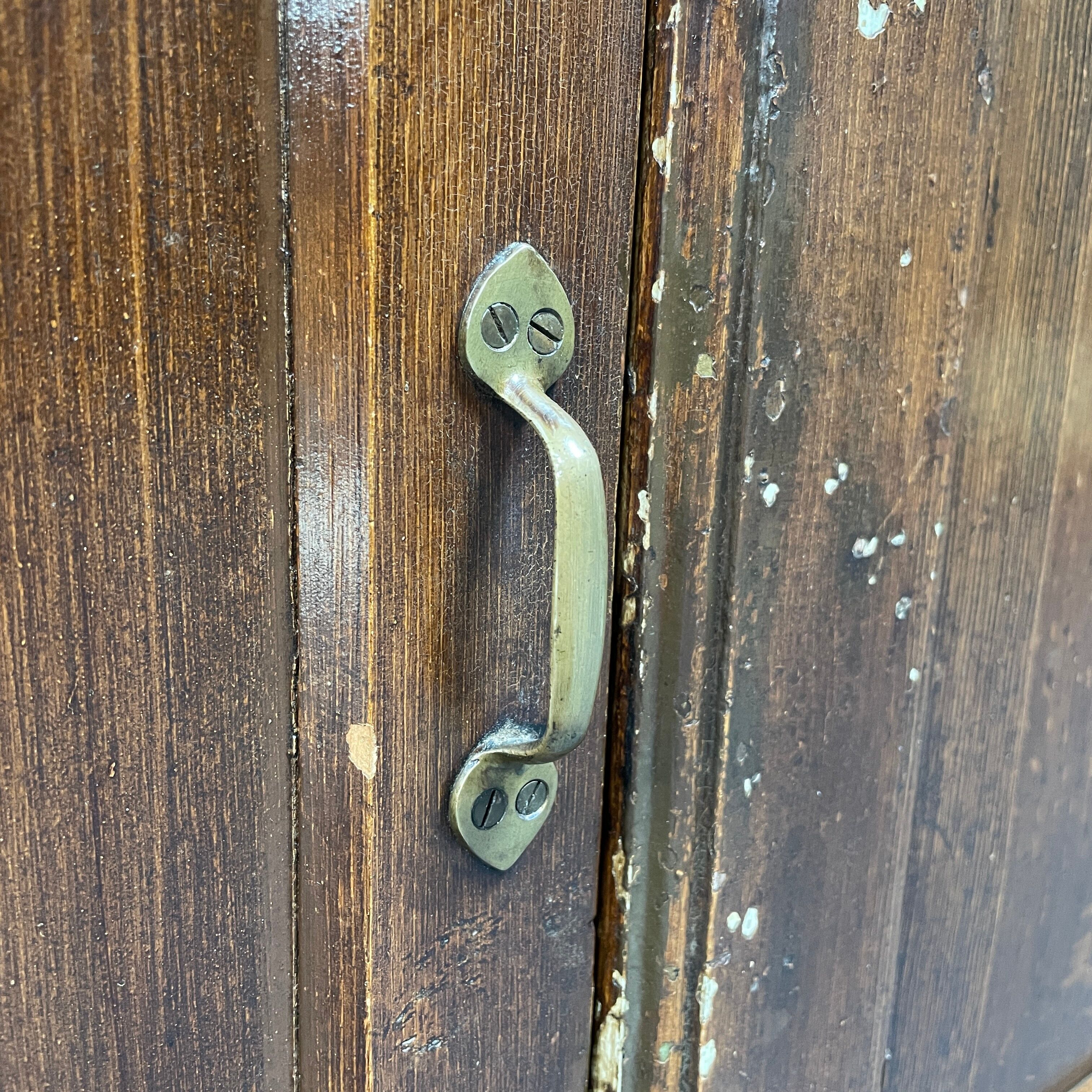Large art deco cafe cabinet from Belgium, 1920s.
