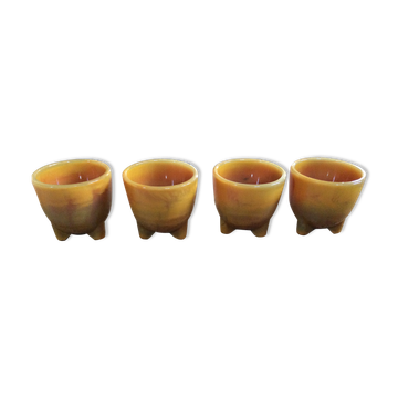 Série de 4 coquetiers