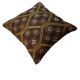 Housse de coussin Kilim turque vintage, 45 x 45 cm