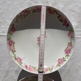 Set of 2 porcelain fruit bowls and dishes.