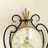 Japy vintage wrought iron clock pendule vintage top