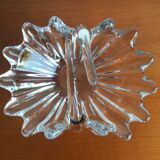 Empty molded crystal pocket basket shape