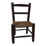 Straw child chair