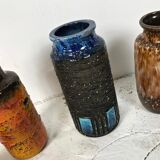 Set of 15 1960 ceramic vases