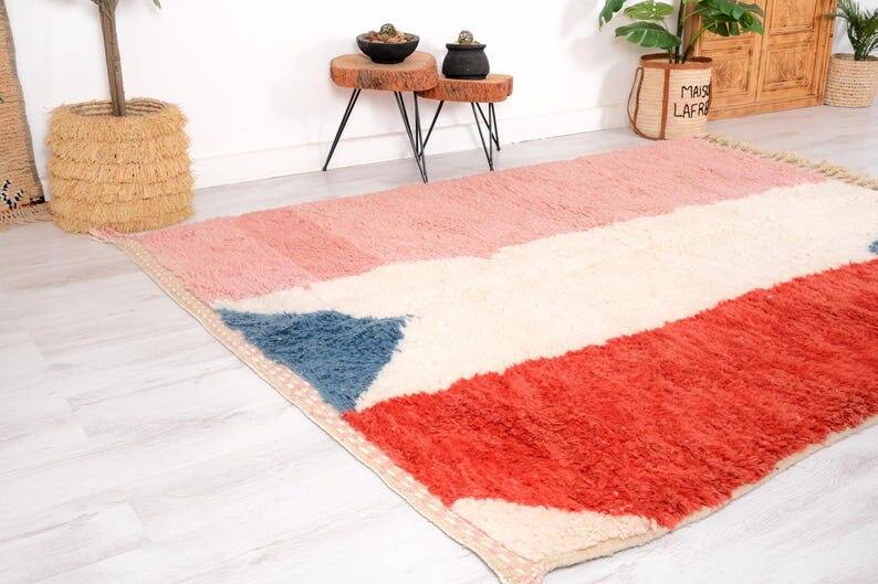 Handmade pure wool rug 1.5/2.5 m