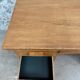 Oak half-minister's desk (renovated)
