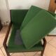 Vintage green Scandinavian armchair from the 60s