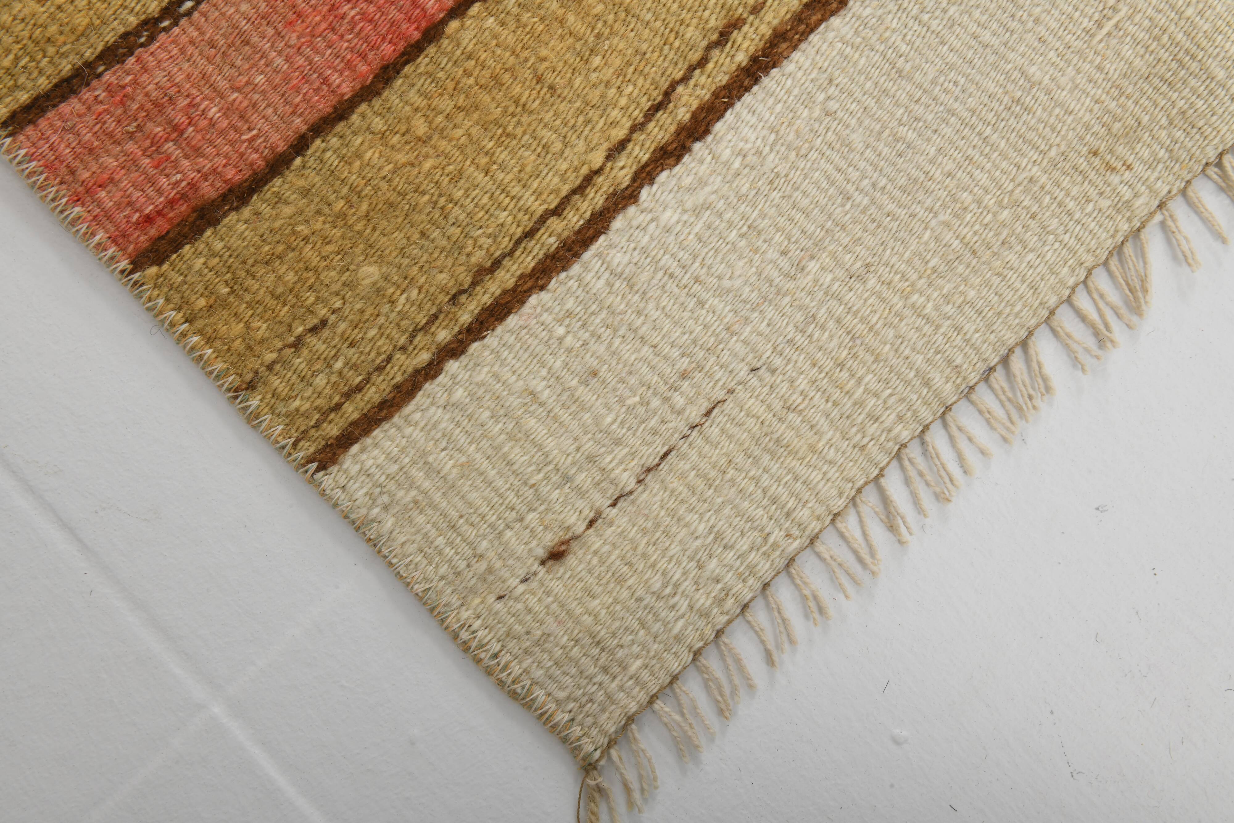 3x11 Rug For Hallway Kilim Runner Rug, 86x340Cm