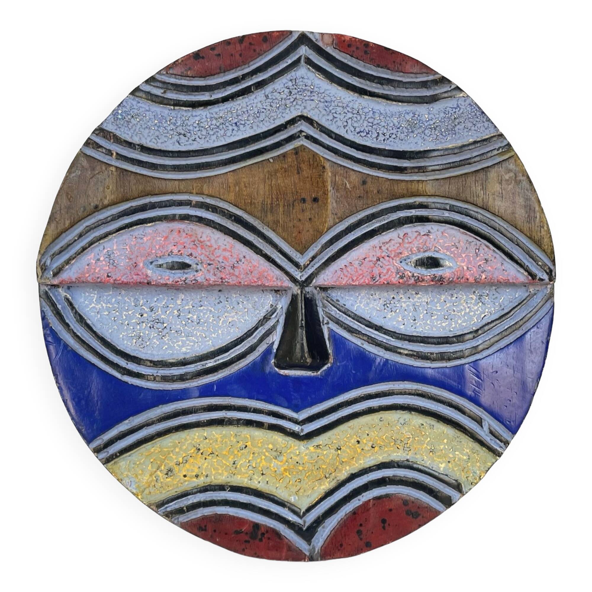 African mask Téké vintage