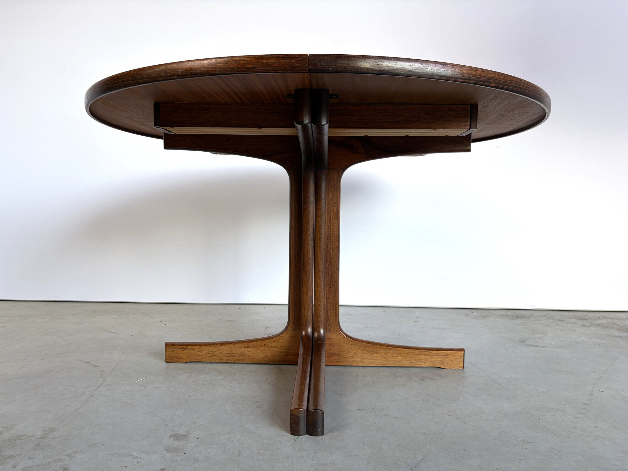 Midcentury Swedish extendable dining table in teak, 1960s
