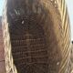 Vintage 1950s wicker basket